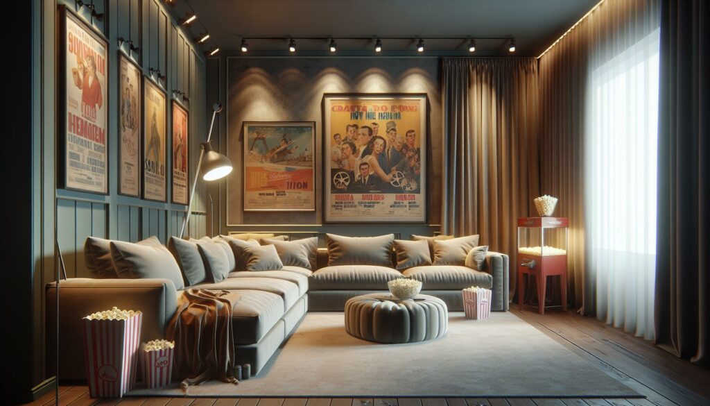 home movie theater decor